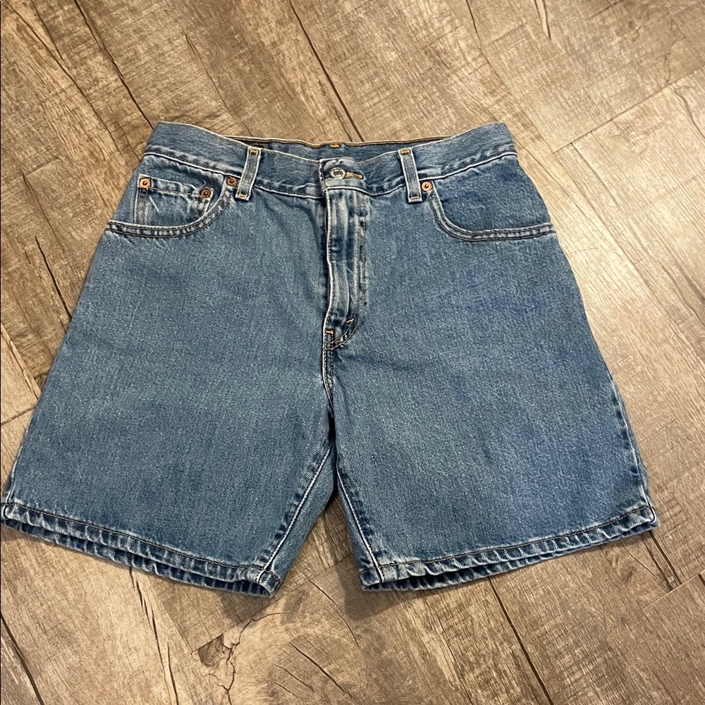 Levi's Blue Jean Shorts